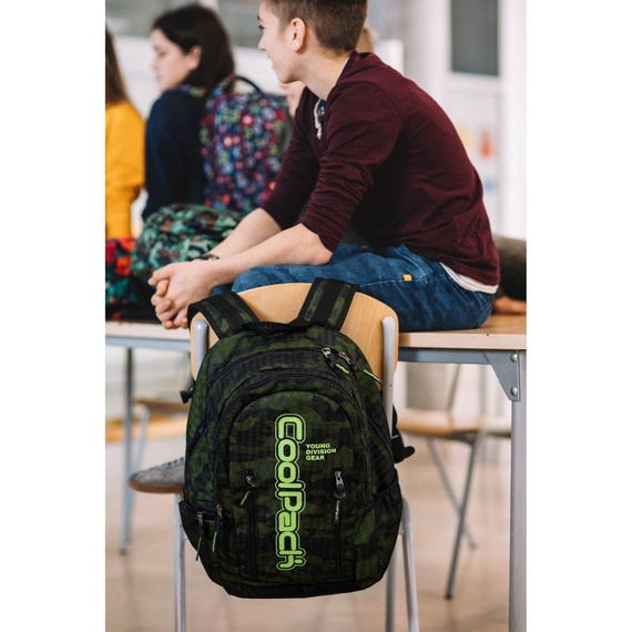 Backpack CoolPack Impact II Camo Mesh Grey 98250CP nr B31067
