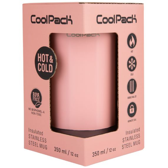 Kubek termiczny Coolpack Coffee Mug Pink Z29004