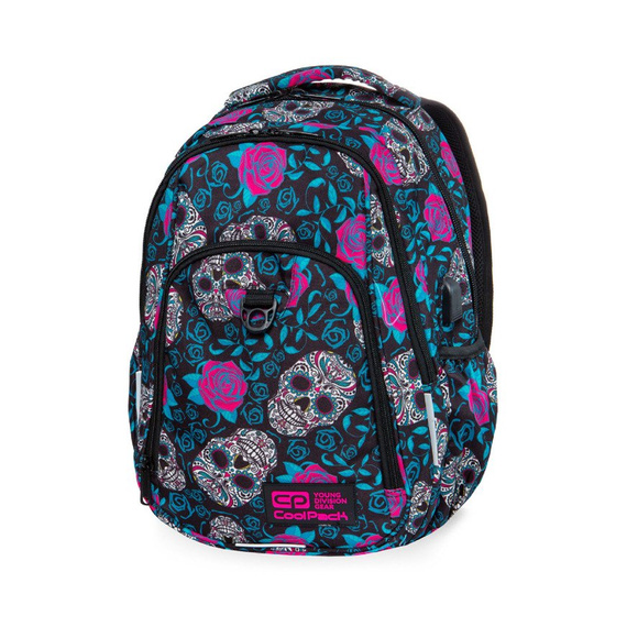 Plecak szkolny Coolpack Strike L Skulls & Roses 30917CP nr B18049