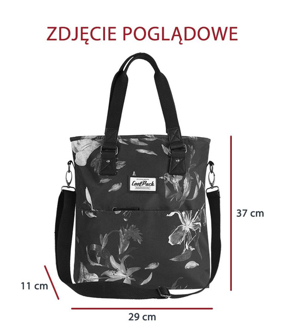 Torba na ramię Coolpack Amber Flower Me F050740