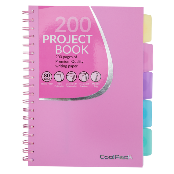 Kołobrulion B5 Coolpack Pastel różowy 81353CP