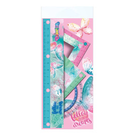 Zestaw geometryczny 4 elementowy Colorino Dreams 22426PTR