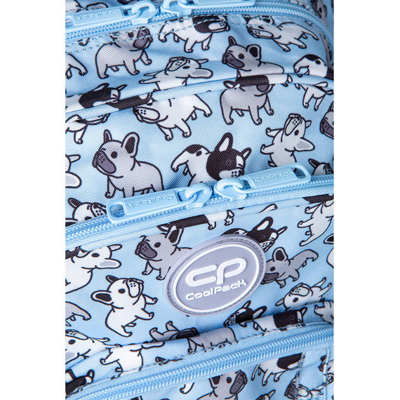 Plecak młodzieżowy Coolpack Base Cute Bulldogs D027333