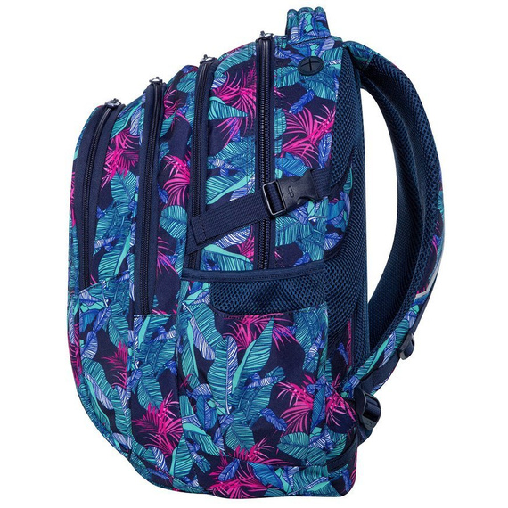 Plecak młodzieżowy szkolny CoolPack Factor Turquoise Jungle 73600CP C02191