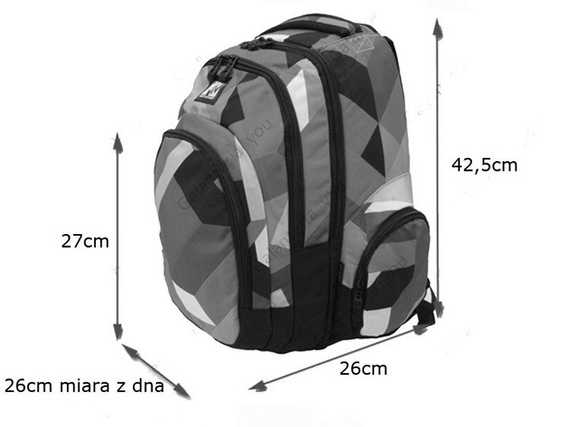 School backpack Coolpack Brit Flowers MTV 55079CP