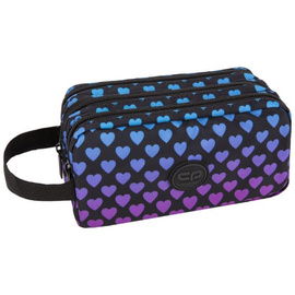 Piórnik szkolny trzykomorowy CoolPack Primus L Dark Marshmallow F060908