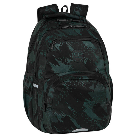 Plecak szkolny Coolpack Pick Trace Technic Green F099835