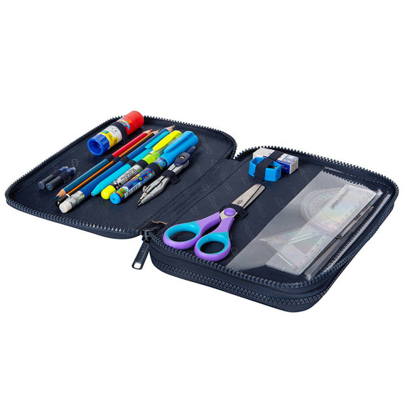 Piórnik szkolny podwójny z wyposażeniem CoolPack Jumper XL Grafitti D077335