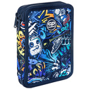 Piórnik szkolny podwójny z wyposażeniem CoolPack Jumper XL Grafitti D077335