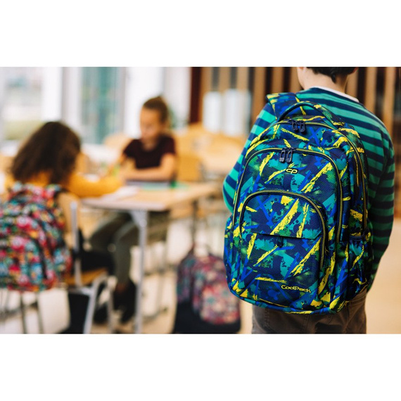 Set Coolpack Magic Leaves - backpack Basic Plus and Tube pencil case