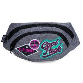 Waist bag Coolpack Albany Badges Girls Grey 26491CP No. B75058