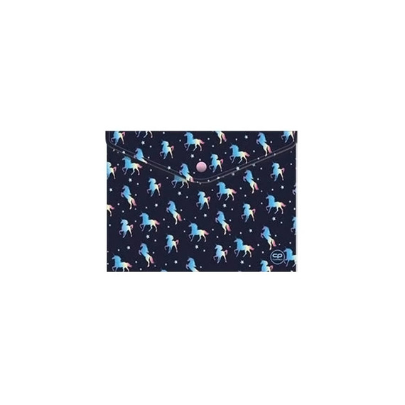 Koperta na dokumenty A4 Coolpack Blue Unicorn 24352CP
