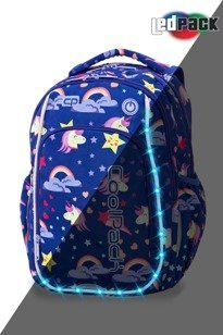 Plecak szkolny Coolpack Strike S LED Unicorns 94825CP A18208