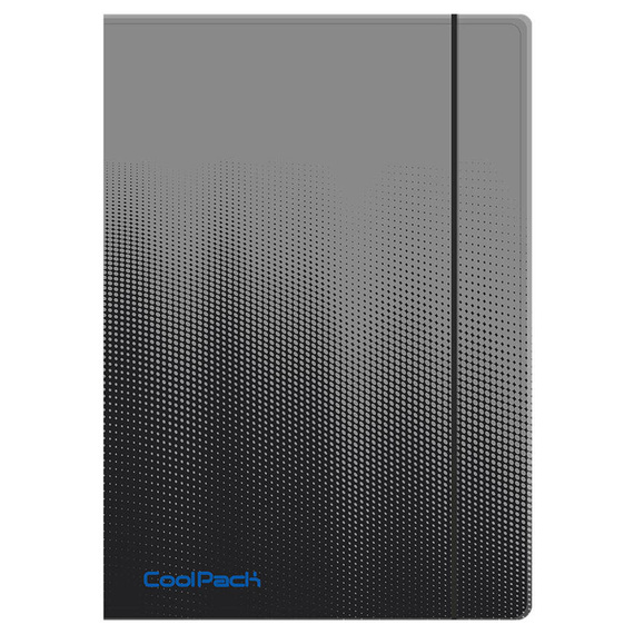 Teczka A4 z gumką Colorino Gradient Grey 03715CP