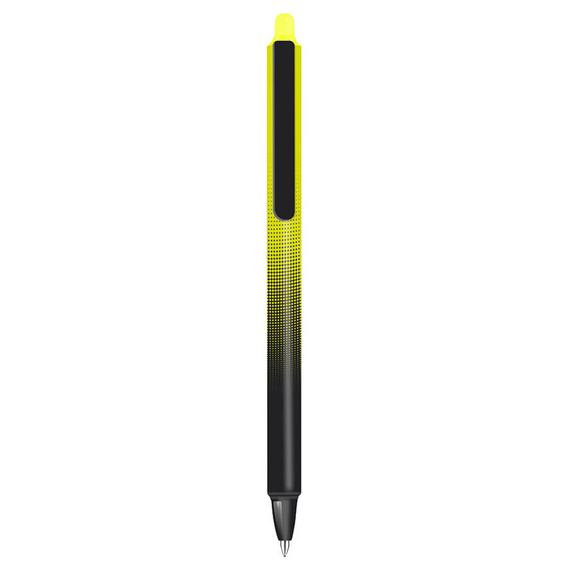 Długopis automatyczny wymazywalny Colorino Gradient Dark 03906CP_LEMON