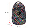 Plecak szkolny Coolpack College Rainbow stripes 77675CP nr 658