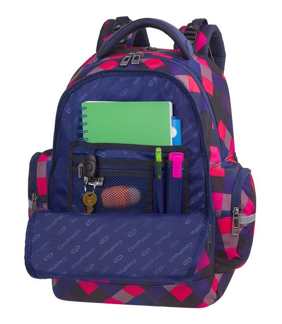 Plecak szkolny Coolpack Brick Electric Pink 82232CP nr A521