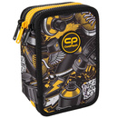 Piórnik szkolny potrójny z wyposażeniem CoolPack Jumper 3 Just Spray E67574