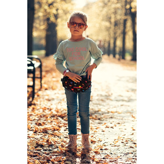 Waist bag Coolpack Albany Girls Badges Denim 30054CP No. B75057