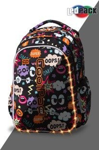 Plecak szkolny Coolpack Joy M LED Comics 94481CP A20202