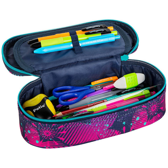 Pencil case CoolPack Campus Camo Mesh Yellow 98410CP No. B62068