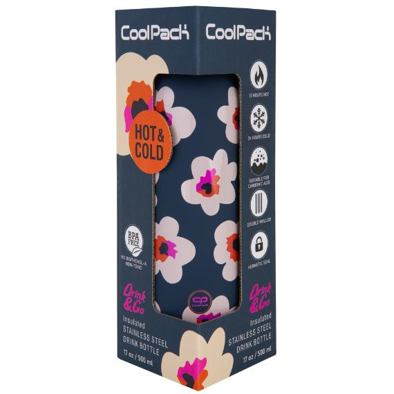 Butelka termiczna Coolpack Bonet Navy Blue Z23013