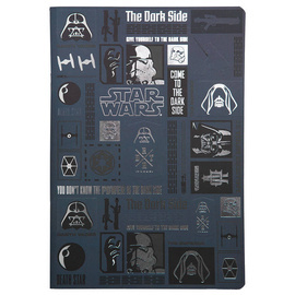 Zeszyt A4 w kratkę Coolpack Disney 100 Black Collection Star Wars 60084PTR