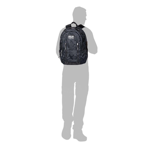 Plecak szkolny CoolPack Impact II Camo Mesh Grey 98250CP nr B31067