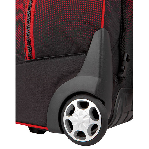 Plecak szkolny na kółkach CoolPack Compact Gradient Cranberry F086756