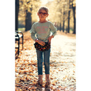 Waist bag Coolpack Albany Badges Girls Grey 26491CP No. B75058