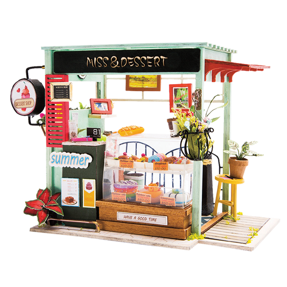 Zestaw modelarski – Room box – ICE CREAM STATION  Colorino Kids 37251PTR