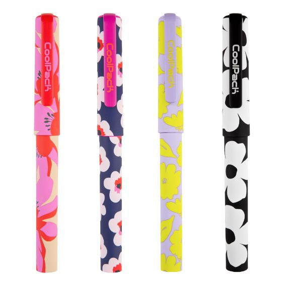 Długopis żelowy Coolpack Flores mix wzorów 95437CP