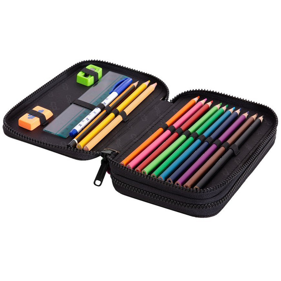 Piórnik szkolny podwójny z wyposażeniem CoolPack Jumper 2 Cherries 66152CP C66238