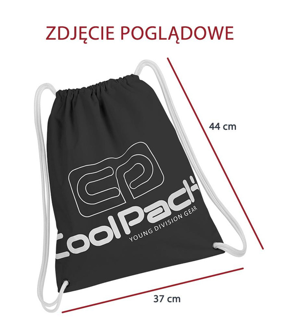 Worek sportowy Coolpack Sprint Badges Navy 90711CP nr A414
