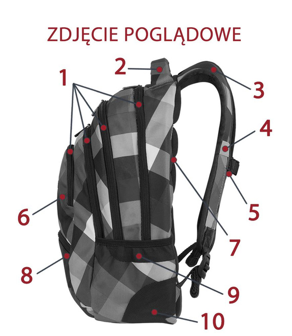 School backpack Coolpack College Springfield 82553CP nr A534