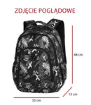 Zestaw szkolny Coolpack  Ribbon Grid - plecak Strike i piórnik Primus