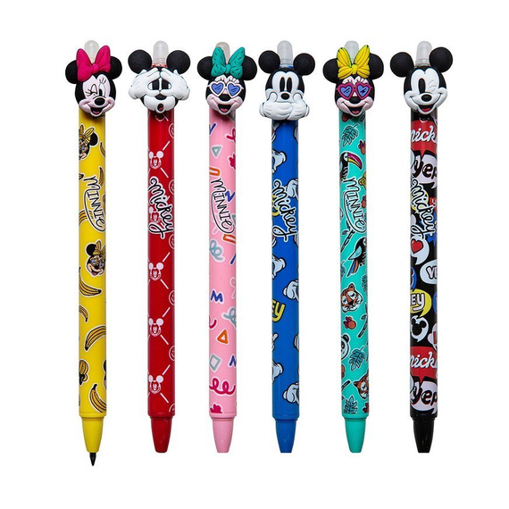 Długopis wymazywalny Disney Mickey Mouse czerwony Colorino School 23276PTR