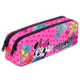 Piórnik szkolny dwukomorowy CoolPack Edge Minnie Mouse Tropical 42972CP B69301