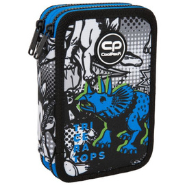 Piórnik szkolny podwójny z wyposażeniem CoolPack Jumper 2 T-rex F066853