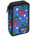 Piórnik szkolny podwójny z wyposażeniem CoolPack Jumper 2 Cherries 66152CP C66238