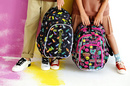 Plecak szkolny Coolpack Joy L LED Camo Roses 96652CP A21209