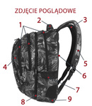 Zestaw szkolny Coolpack 2018 Criss Cross - plecak Combo i piórnik Clever