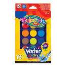 Farba akwarelowa duża pastylka 18 kol. Colorino Kids 54737PTR