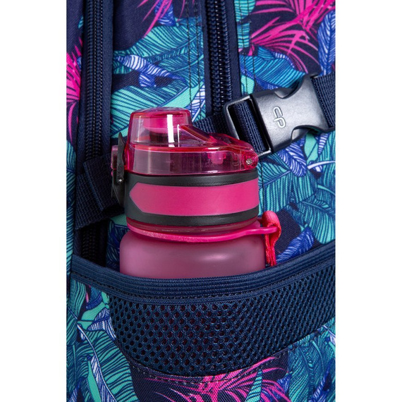 Plecak młodzieżowy szkolny CoolPack Factor Turquoise Jungle 73600CP C02191