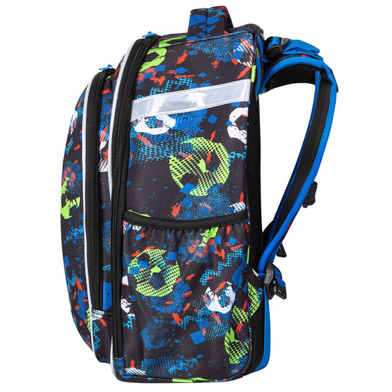 Plecak szkolny CoolPack Turtle Football Blue 2 D015336