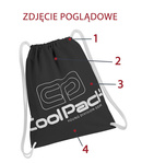 Worek sportowy Coolpack Sprint Orange 79235CP nr 887