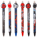 Długopis automatyczny wymazywalny Spiderman Colorino Disney Core czarny 54007PTR_CZARNY