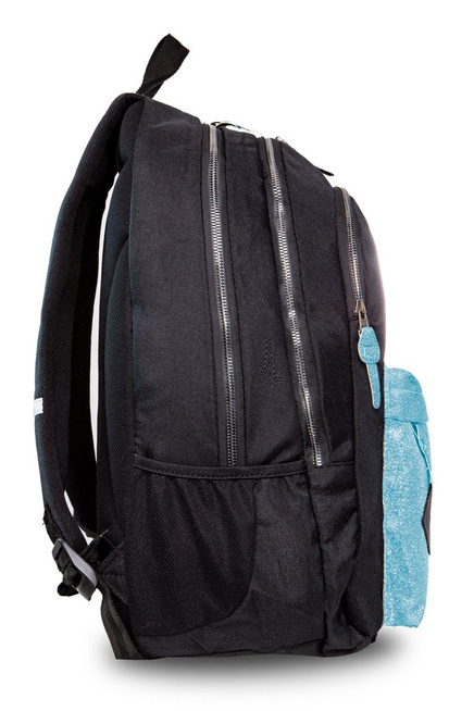 Młodzieżowy Plecak szkolny Coolpack Hippie Blue Glitter 22370CP B33083