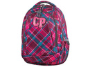 School backpack Coolpack Combo Cranbeery check 77095CP nr 632