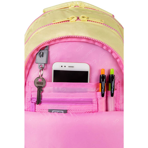 Plecak młodzieżowy Coolpack Jerry Gradient Peach E29614